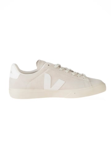Veja Leder-Sneakers "Campo" in Beige/ Weiß