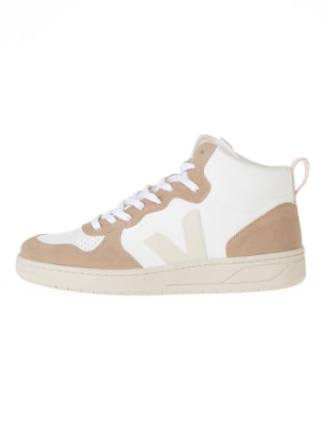 Veja Leren sneakers "V 15" wit/beige/crème