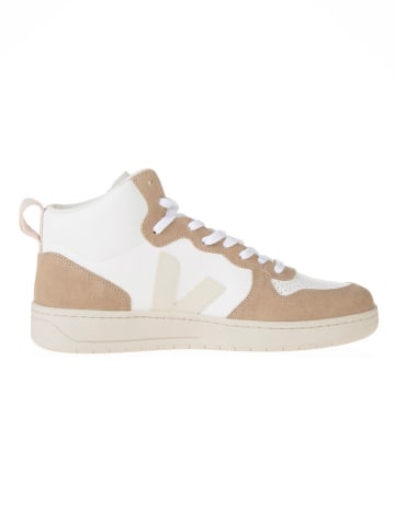 Veja Leren sneakers "V 15" wit/beige/crème
