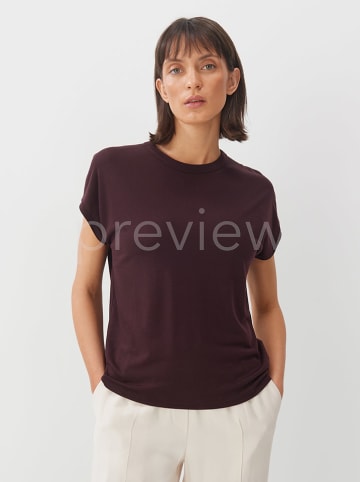 Someday Shirt auberginekleurig