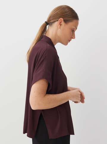 Someday Blouse auberginekleurig