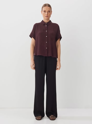Someday Blouse auberginekleurig