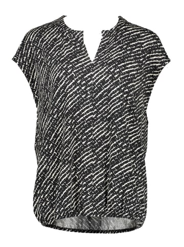 OPUS Shirt in Schwarz/ Weiß