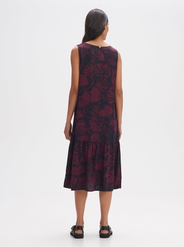 OPUS Kleid in Dunkelblau/ Pflaume