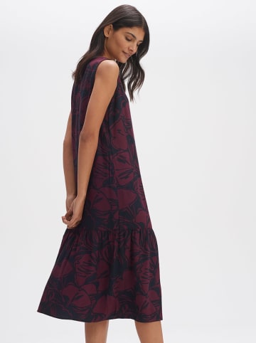 OPUS Kleid in Dunkelblau/ Pflaume