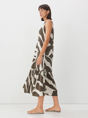 Someday Kleid in Khaki/ Creme
