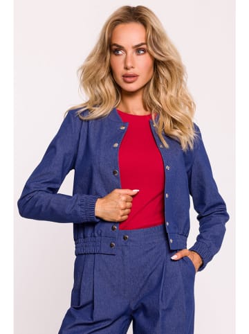made of emotion Sweatjacke in Blau