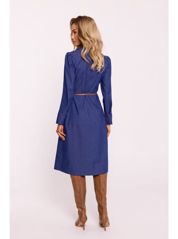 made of emotion Blousejurk blauw