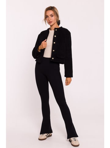 made of emotion Fleecejacke in Schwarz