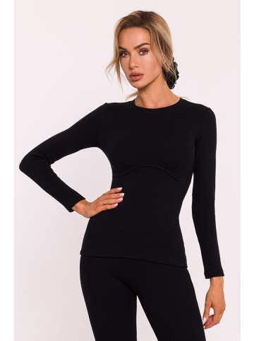 made of emotion Longsleeve in Schwarz