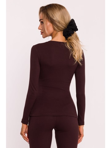 made of emotion Longsleeve bruin