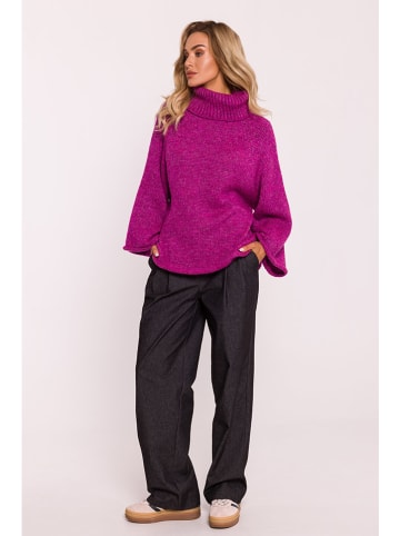 made of emotion Rollkragenpullover in Pink