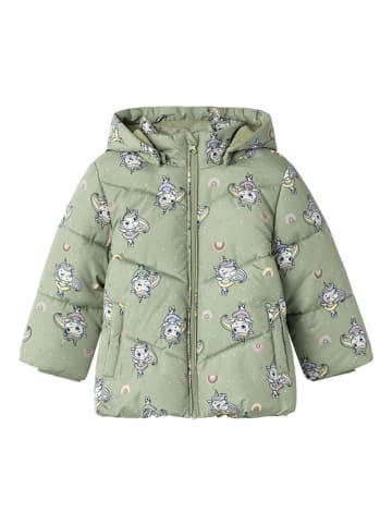 name it Winterjacke "May" in Grün