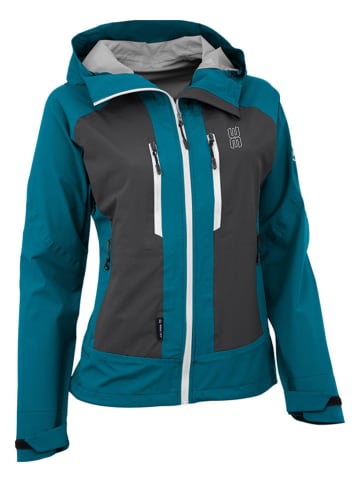 Maul Sport Funktionsjacke "Andermatt" in Blau/ Anthrazit