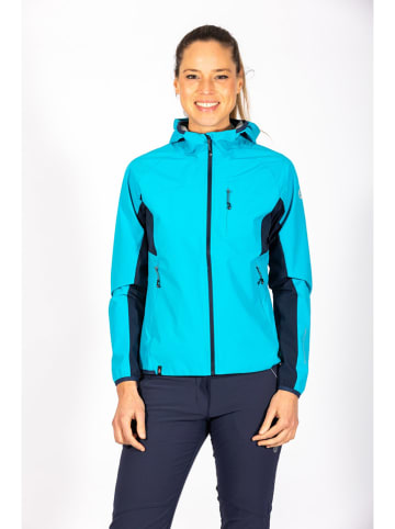 Maul Sport Softshelljacke "Wildbarren" in Blau/ Schwarz