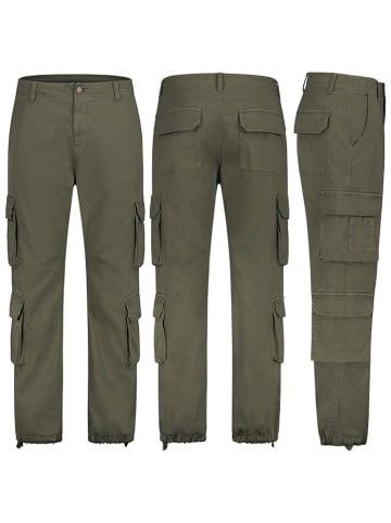 Eight2Nine Bojówki w kolorze khaki
