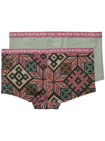 KARI TRAA 2er-Set: Pantys in Bunt