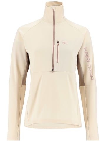 KARI TRAA Bluza "Emma" w kolorze beżowym