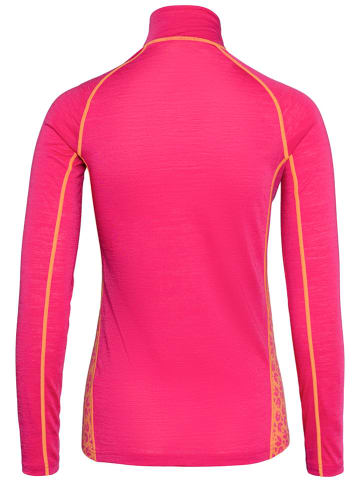 KARI TRAA Functionele longsleeve "Lekker" roze/oranje