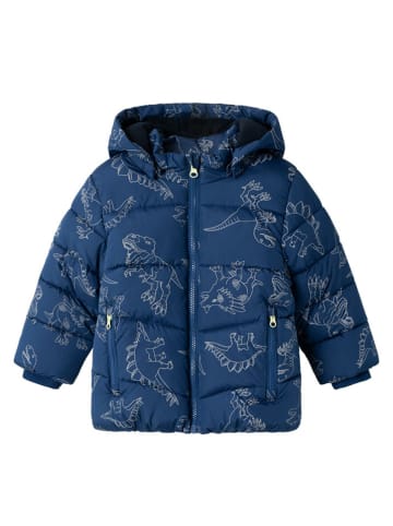 name it Winterjas "Mosan" blauw