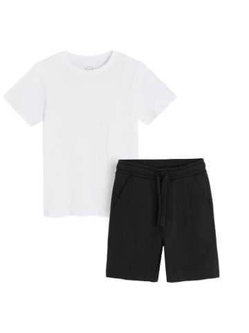 COOL CLUB 2-delige outfit wit/zwart