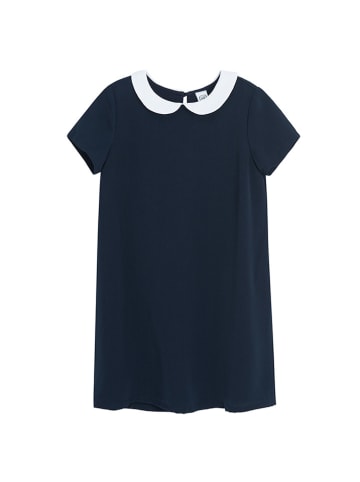 COOL CLUB Jurk donkerblauw/wit