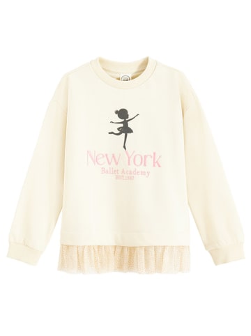 COOL CLUB Sweatshirt in Creme