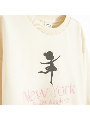 COOL CLUB Sweatshirt in Creme