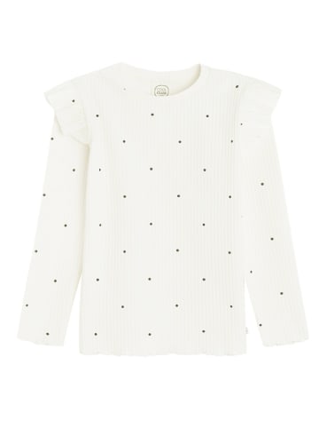 COOL CLUB 2-delige set: longsleeves paars/wit