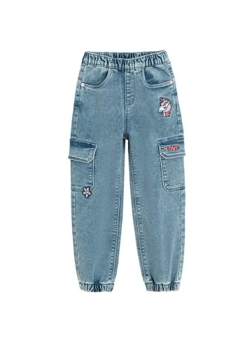 COOL CLUB Cargo-Jeans - Comfort fit - in Blau
