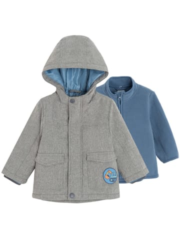 COOL CLUB Parka w kolorze szarym