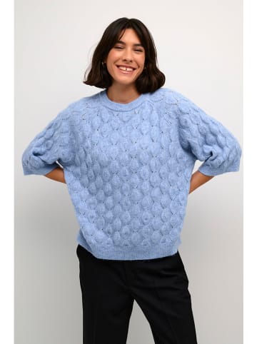 Kaffe Pullover in Hellblau