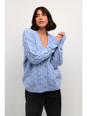 Kaffe Cardigan in Hellblau