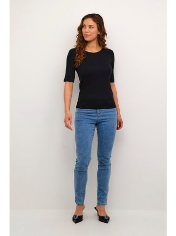 Kaffe Longsleeve in Schwarz