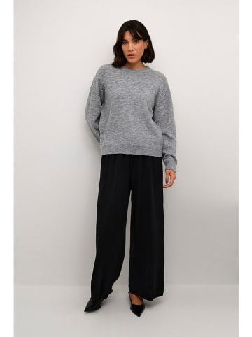 Kaffe Pullover in Hellgrau
