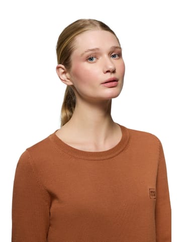 Polo Club Pullover in Cognac