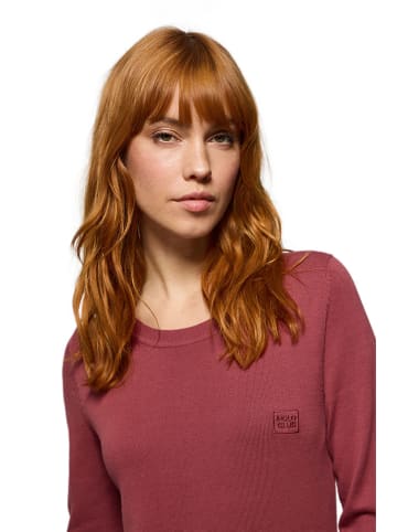 Polo Club Pullover in Bordeaux