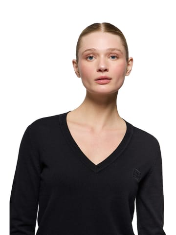 Polo Club Pullover in Schwarz