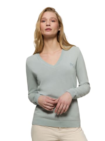 Polo Club Pullover in Hellgrau