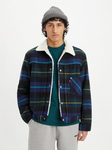 Levi´s Hemdjacke in Blau/ Schwarz