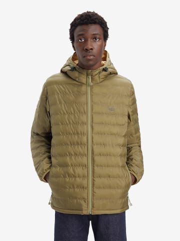 Levi´s Doorgestikte jas kaki