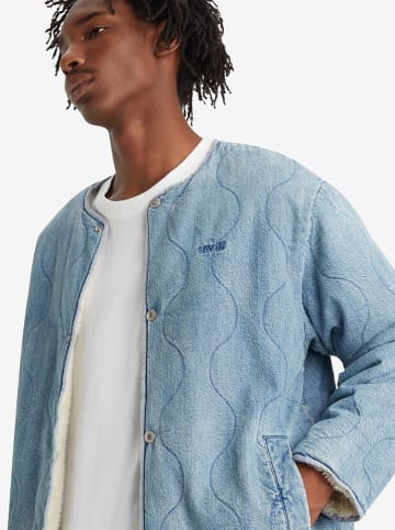 Levi´s Wende-Übergangsjacke in Hellblau/ Sand