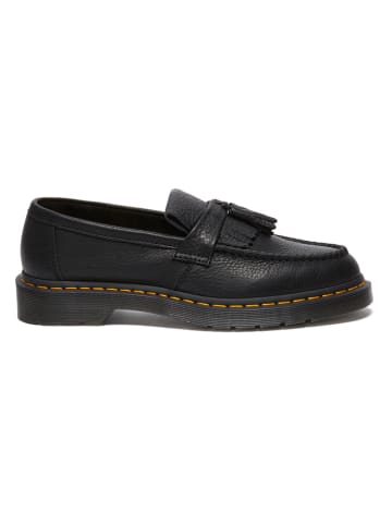 Dr. Martens Leder-Mokassins in Schwarz