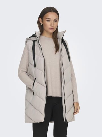 JDY Steppweste in Creme