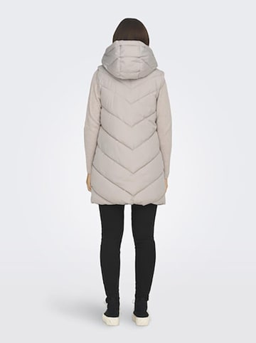 JDY Steppweste in Creme