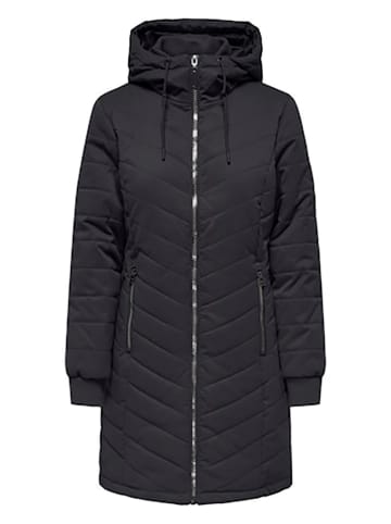 JDY Steppmantel in Schwarz