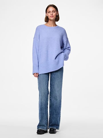 Pieces Pullover in Hellblau