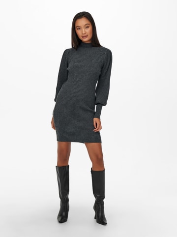 ONLY Strickkleid in Anthrazit