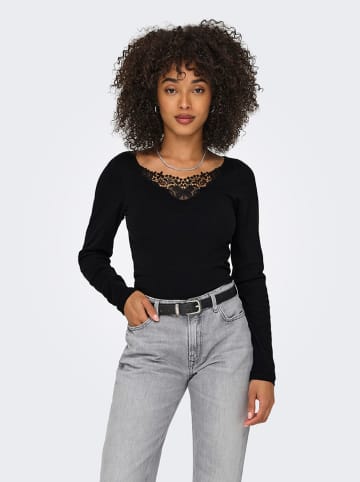 ONLY Longsleeve in Schwarz