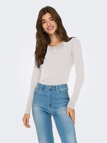 ONLY Longsleeve in Weiß